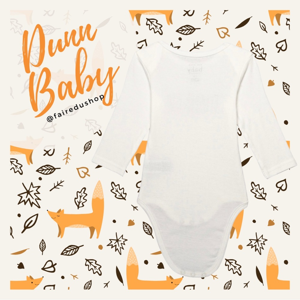 🎃Rae Dunn Gobble Gobble, Thankful, Blessed Baby Bodysuits - Picture 5 of 9